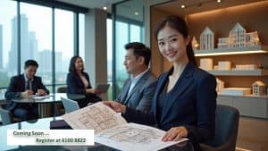 Boulevard Coast Floor Plan 1 Bedroom by Qingjian Realty at Jalan Loyang Besar